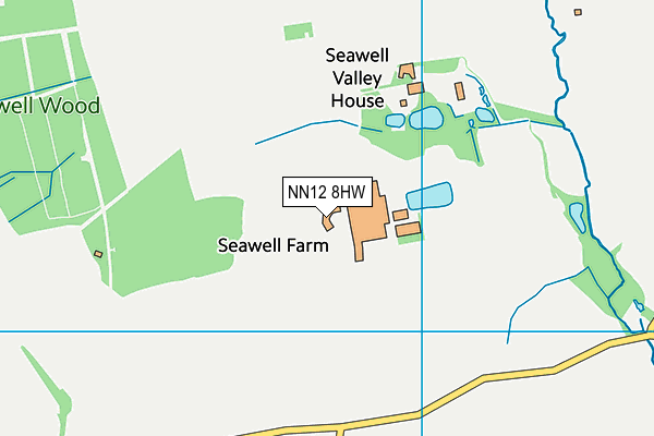 NN12 8HW map - OS VectorMap District (Ordnance Survey) NN12 8HW map - OS VectorMap District (Ordnance Survey)
