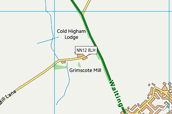 NN12 8LH map - OS VectorMap District (Ordnance Survey) NN12 8LH map - OS VectorMap District (Ordnance Survey)