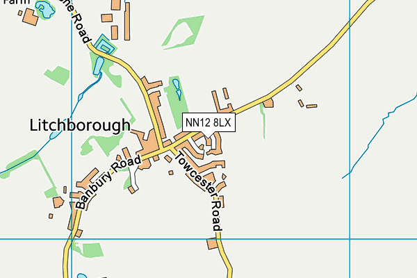 NN12 8LX map - OS VectorMap District (Ordnance Survey) NN12 8LX map - OS VectorMap District (Ordnance Survey)