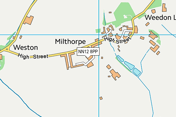 NN12 8PP map - OS VectorMap District (Ordnance Survey) NN12 8PP map - OS VectorMap District (Ordnance Survey)