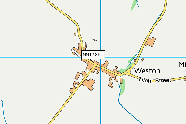 NN12 8PU map - OS VectorMap District (Ordnance Survey) NN12 8PU map - OS VectorMap District (Ordnance Survey)