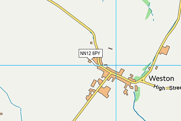 NN12 8PY map - OS VectorMap District (Ordnance Survey) NN12 8PY map - OS VectorMap District (Ordnance Survey)