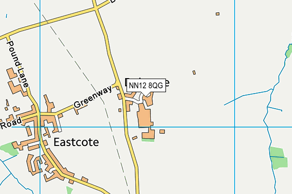 NN12 8QG map - OS VectorMap District (Ordnance Survey) NN12 8QG map - OS VectorMap District (Ordnance Survey)