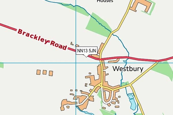 NN13 5JN map - OS VectorMap District (Ordnance Survey) NN13 5JN map - OS VectorMap District (Ordnance Survey)