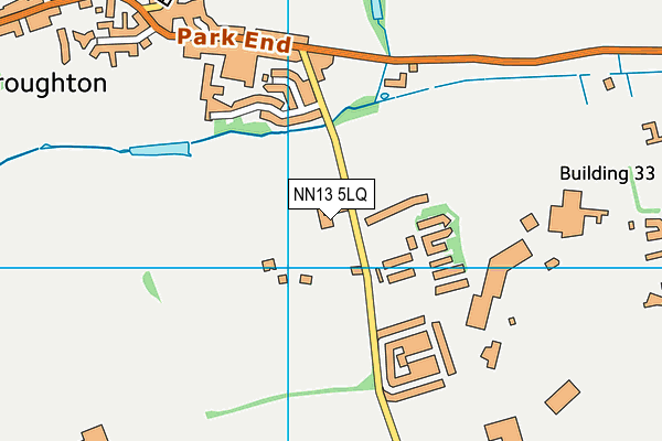 NN13 5LQ map - OS VectorMap District (Ordnance Survey) NN13 5LQ map - OS VectorMap District (Ordnance Survey)