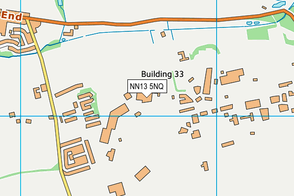 NN13 5NQ map - OS VectorMap District (Ordnance Survey) NN13 5NQ map - OS VectorMap District (Ordnance Survey)