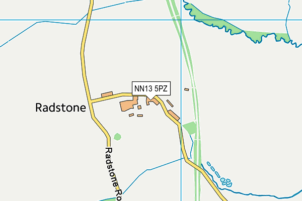 NN13 5PZ map - OS VectorMap District (Ordnance Survey) NN13 5PZ map - OS VectorMap District (Ordnance Survey)