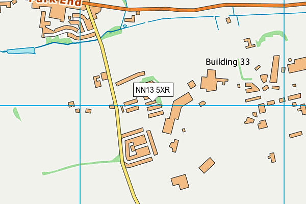 NN13 5XR map - OS VectorMap District (Ordnance Survey) NN13 5XR map - OS VectorMap District (Ordnance Survey)