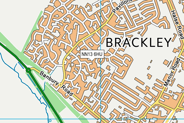 NN13 6HU map - OS VectorMap District (Ordnance Survey) NN13 6HU map - OS VectorMap District (Ordnance Survey)