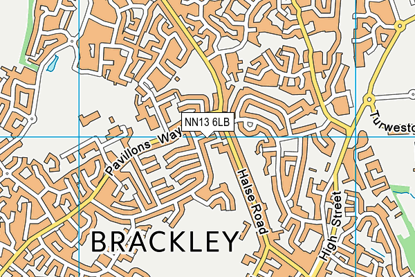 NN13 6LB map - OS VectorMap District (Ordnance Survey) NN13 6LB map - OS VectorMap District (Ordnance Survey)