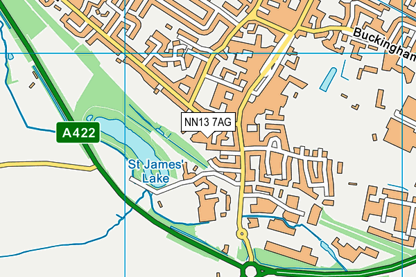 NN13 7AG map - OS VectorMap District (Ordnance Survey) NN13 7AG map - OS VectorMap District (Ordnance Survey)