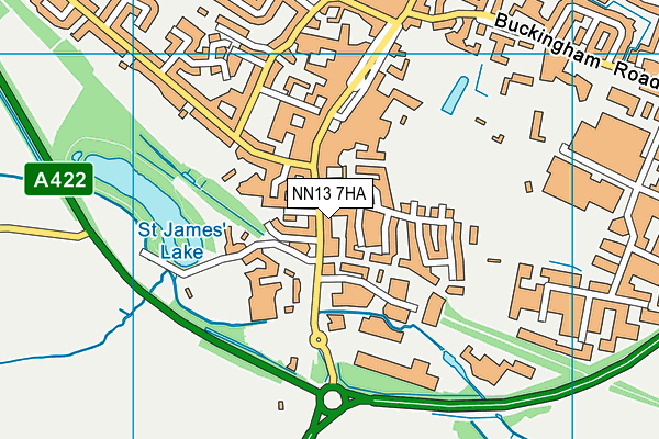 NN13 7HA map - OS VectorMap District (Ordnance Survey) NN13 7HA map - OS VectorMap District (Ordnance Survey)