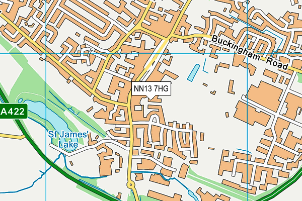 NN13 7HG map - OS VectorMap District (Ordnance Survey) NN13 7HG map - OS VectorMap District (Ordnance Survey)