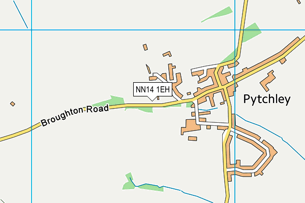 NN14 1EH map - OS VectorMap District (Ordnance Survey) NN14 1EH map - OS VectorMap District (Ordnance Survey)