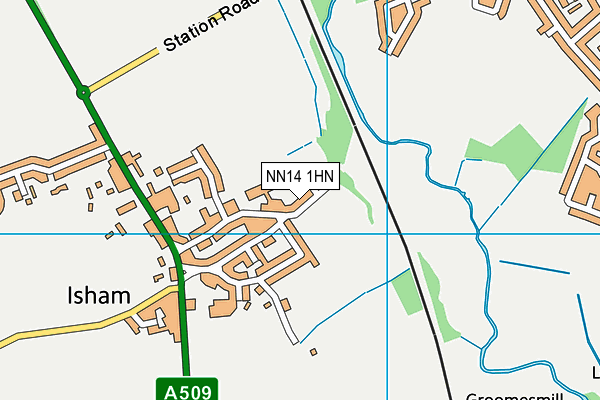 NN14 1HN map - OS VectorMap District (Ordnance Survey) NN14 1HN map - OS VectorMap District (Ordnance Survey)