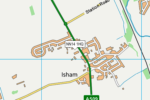 NN14 1HQ map - OS VectorMap District (Ordnance Survey) NN14 1HQ map - OS VectorMap District (Ordnance Survey)