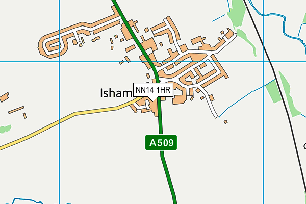 NN14 1HR map - OS VectorMap District (Ordnance Survey) NN14 1HR map - OS VectorMap District (Ordnance Survey)