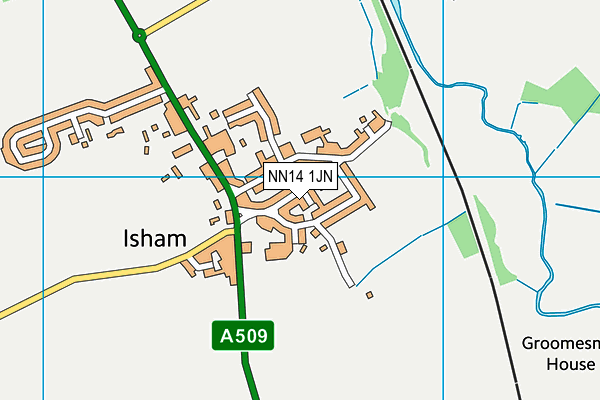 NN14 1JN map - OS VectorMap District (Ordnance Survey) NN14 1JN map - OS VectorMap District (Ordnance Survey)