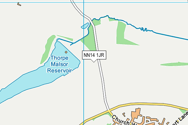 NN14 1JR map - OS VectorMap District (Ordnance Survey) NN14 1JR map - OS VectorMap District (Ordnance Survey)