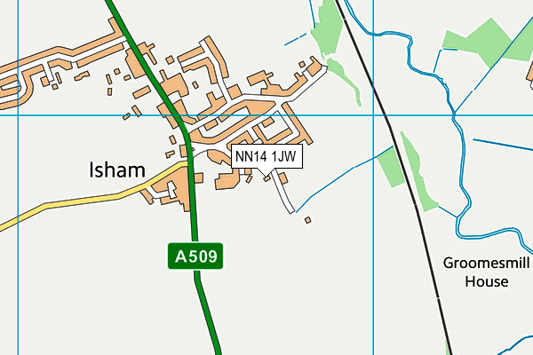 NN14 1JW map - OS VectorMap District (Ordnance Survey) NN14 1JW map - OS VectorMap District (Ordnance Survey)
