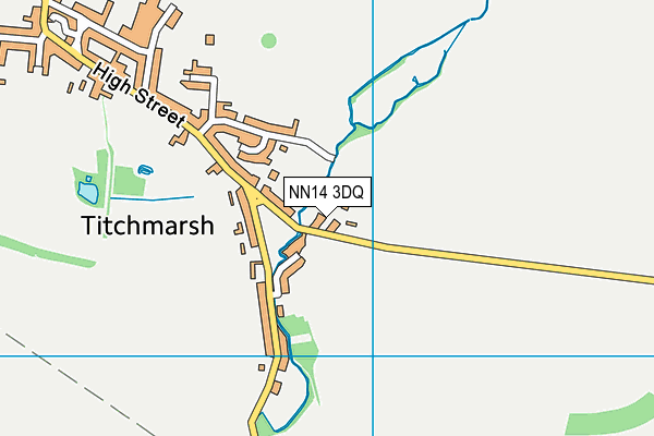 NN14 3DQ map - OS VectorMap District (Ordnance Survey) NN14 3DQ map - OS VectorMap District (Ordnance Survey)