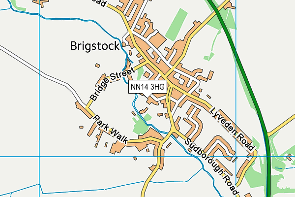 NN14 3HG map - OS VectorMap District (Ordnance Survey) NN14 3HG map - OS VectorMap District (Ordnance Survey)