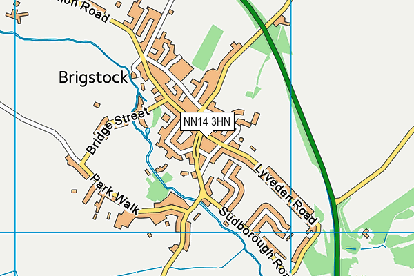 NN14 3HN map - OS VectorMap District (Ordnance Survey) NN14 3HN map - OS VectorMap District (Ordnance Survey)