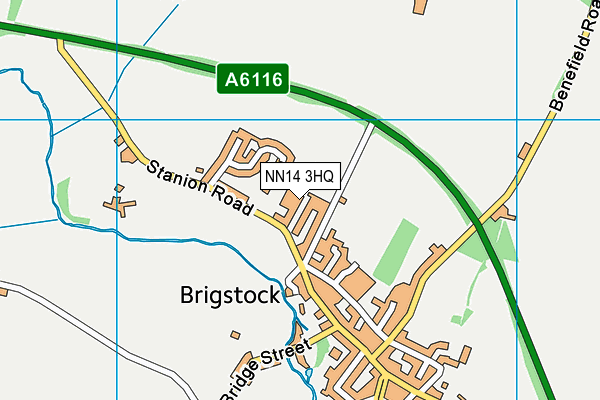 NN14 3HQ map - OS VectorMap District (Ordnance Survey) NN14 3HQ map - OS VectorMap District (Ordnance Survey)