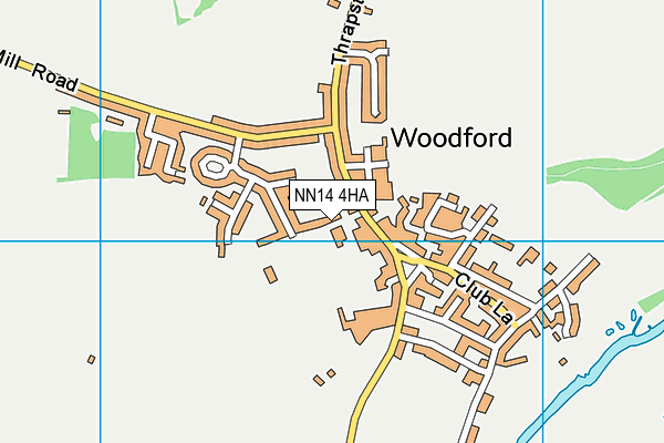 NN14 4HA map - OS VectorMap District (Ordnance Survey) NN14 4HA map - OS VectorMap District (Ordnance Survey)