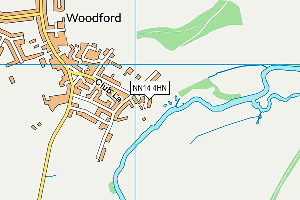 NN14 4HN map - OS VectorMap District (Ordnance Survey) NN14 4HN map - OS VectorMap District (Ordnance Survey)