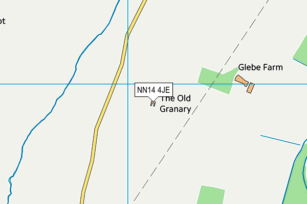 NN14 4JE map - OS VectorMap District (Ordnance Survey) NN14 4JE map - OS VectorMap District (Ordnance Survey)