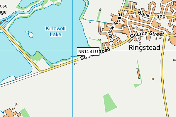 NN14 4TU map - OS VectorMap District (Ordnance Survey) NN14 4TU map - OS VectorMap District (Ordnance Survey)