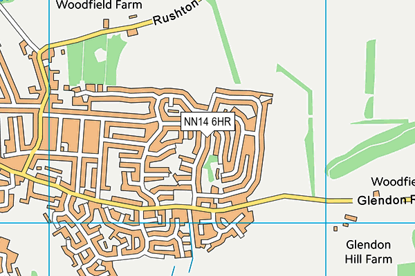 NN14 6HR map - OS VectorMap District (Ordnance Survey) NN14 6HR map - OS VectorMap District (Ordnance Survey)