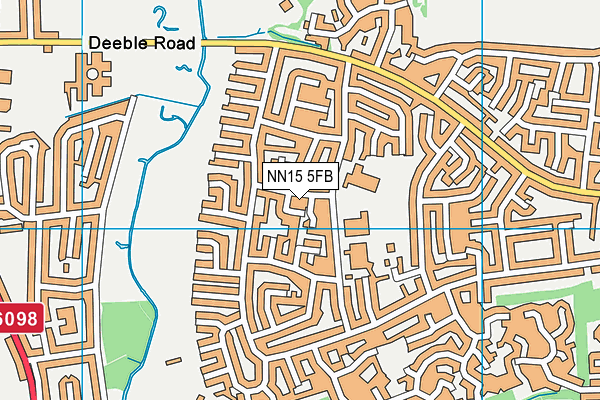 NN15 5FB map - OS VectorMap District (Ordnance Survey) NN15 5FB map - OS VectorMap District (Ordnance Survey)