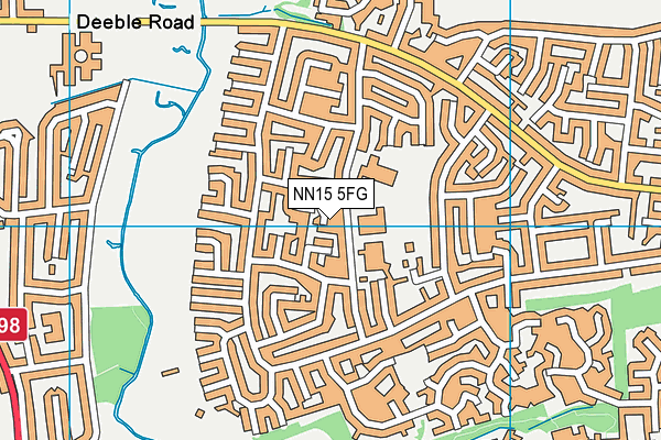 NN15 5FG map - OS VectorMap District (Ordnance Survey) NN15 5FG map - OS VectorMap District (Ordnance Survey)