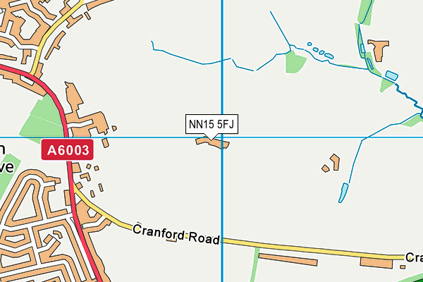 NN15 5FJ map - OS VectorMap District (Ordnance Survey) NN15 5FJ map - OS VectorMap District (Ordnance Survey)