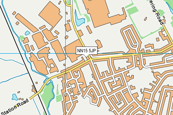 NN15 5JP map - OS VectorMap District (Ordnance Survey) NN15 5JP map - OS VectorMap District (Ordnance Survey)