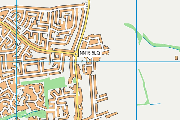 NN15 5LQ map - OS VectorMap District (Ordnance Survey) NN15 5LQ map - OS VectorMap District (Ordnance Survey)