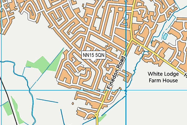 NN15 5QN map - OS VectorMap District (Ordnance Survey) NN15 5QN map - OS VectorMap District (Ordnance Survey)