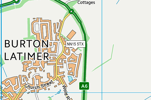 NN15 5TX map - OS VectorMap District (Ordnance Survey) NN15 5TX map - OS VectorMap District (Ordnance Survey)