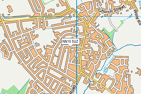 NN15 5UZ map - OS VectorMap District (Ordnance Survey) NN15 5UZ map - OS VectorMap District (Ordnance Survey)