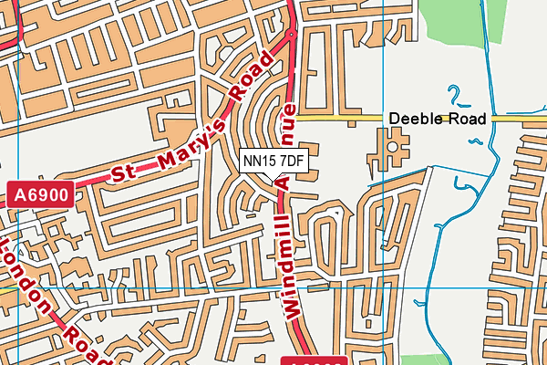 NN15 7DF map - OS VectorMap District (Ordnance Survey) NN15 7DF map - OS VectorMap District (Ordnance Survey)