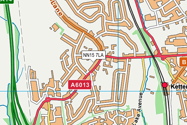 NN15 7LA map - OS VectorMap District (Ordnance Survey) NN15 7LA map - OS VectorMap District (Ordnance Survey)