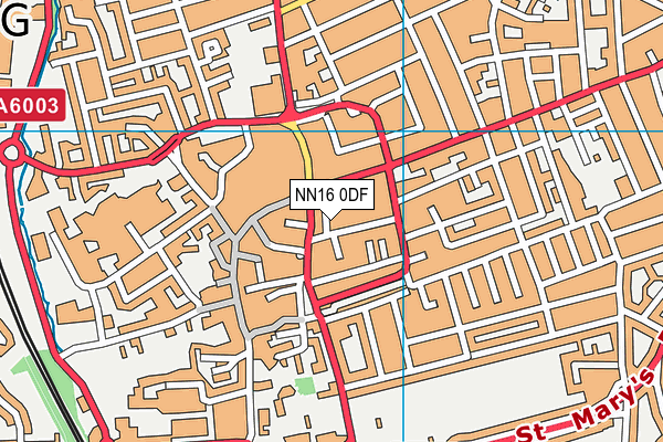 NN16 0DF map - OS VectorMap District (Ordnance Survey) NN16 0DF map - OS VectorMap District (Ordnance Survey)