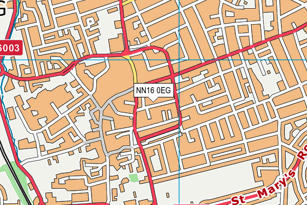 NN16 0EG map - OS VectorMap District (Ordnance Survey) NN16 0EG map - OS VectorMap District (Ordnance Survey)