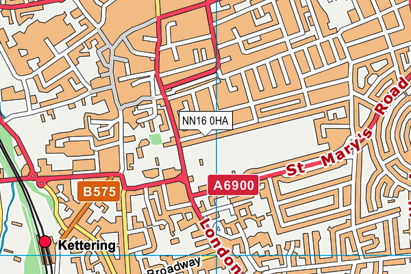 NN16 0HA map - OS VectorMap District (Ordnance Survey) NN16 0HA map - OS VectorMap District (Ordnance Survey)