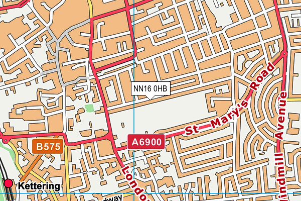 NN16 0HB map - OS VectorMap District (Ordnance Survey) NN16 0HB map - OS VectorMap District (Ordnance Survey)