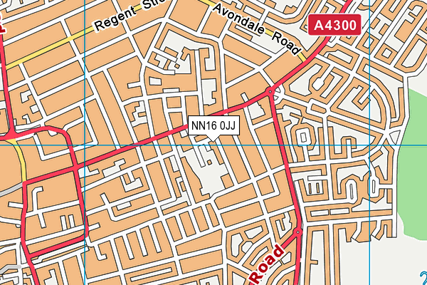 NN16 0JJ map - OS VectorMap District (Ordnance Survey) NN16 0JJ map - OS VectorMap District (Ordnance Survey)