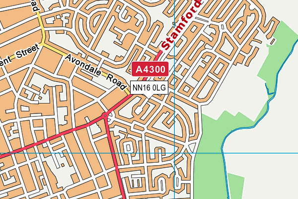 NN16 0LG map - OS VectorMap District (Ordnance Survey) NN16 0LG map - OS VectorMap District (Ordnance Survey)