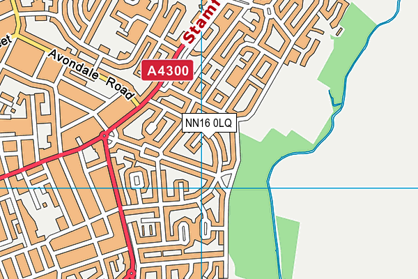NN16 0LQ map - OS VectorMap District (Ordnance Survey) NN16 0LQ map - OS VectorMap District (Ordnance Survey)